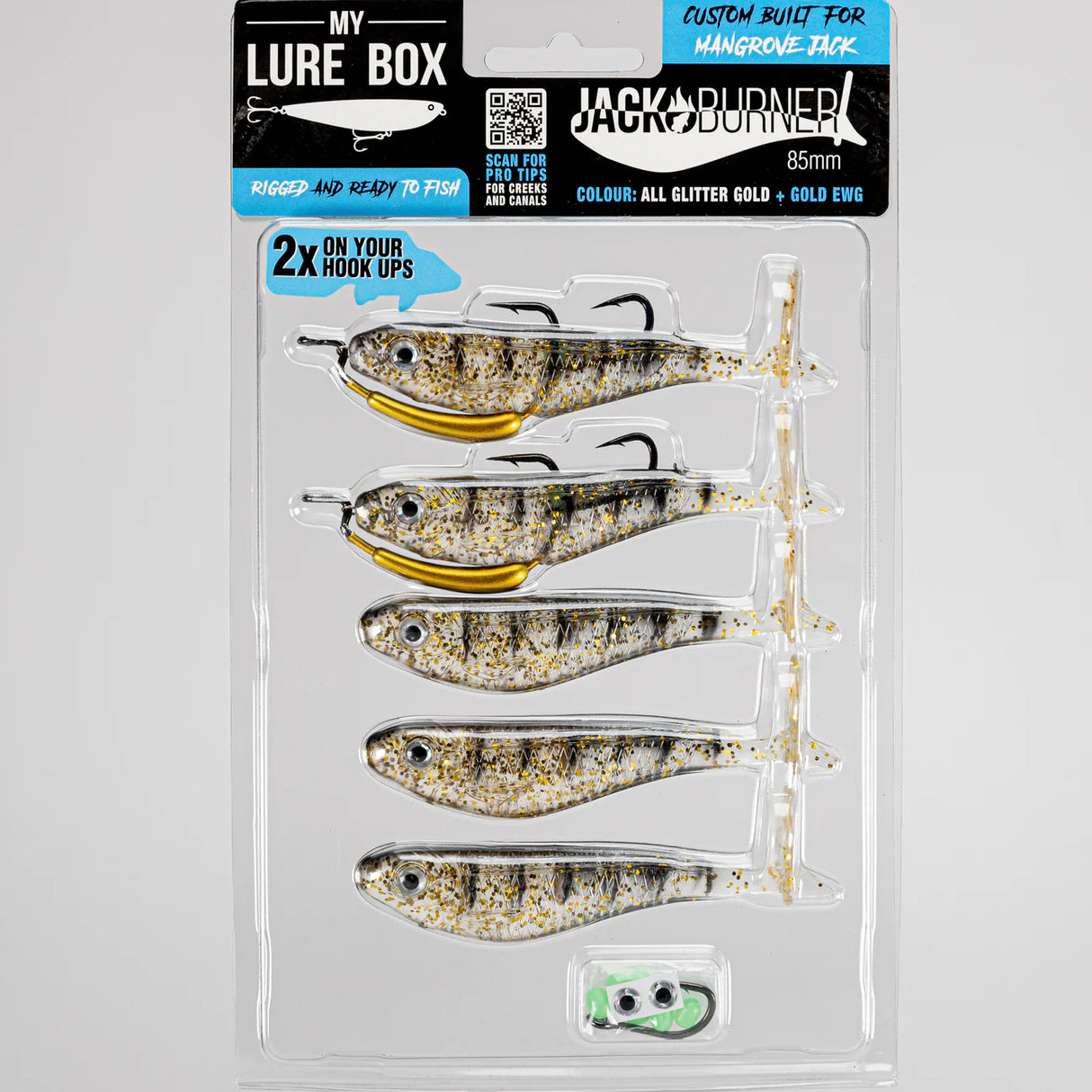 My Lure Box Jack Burner Soft Plastic Lure 85mm