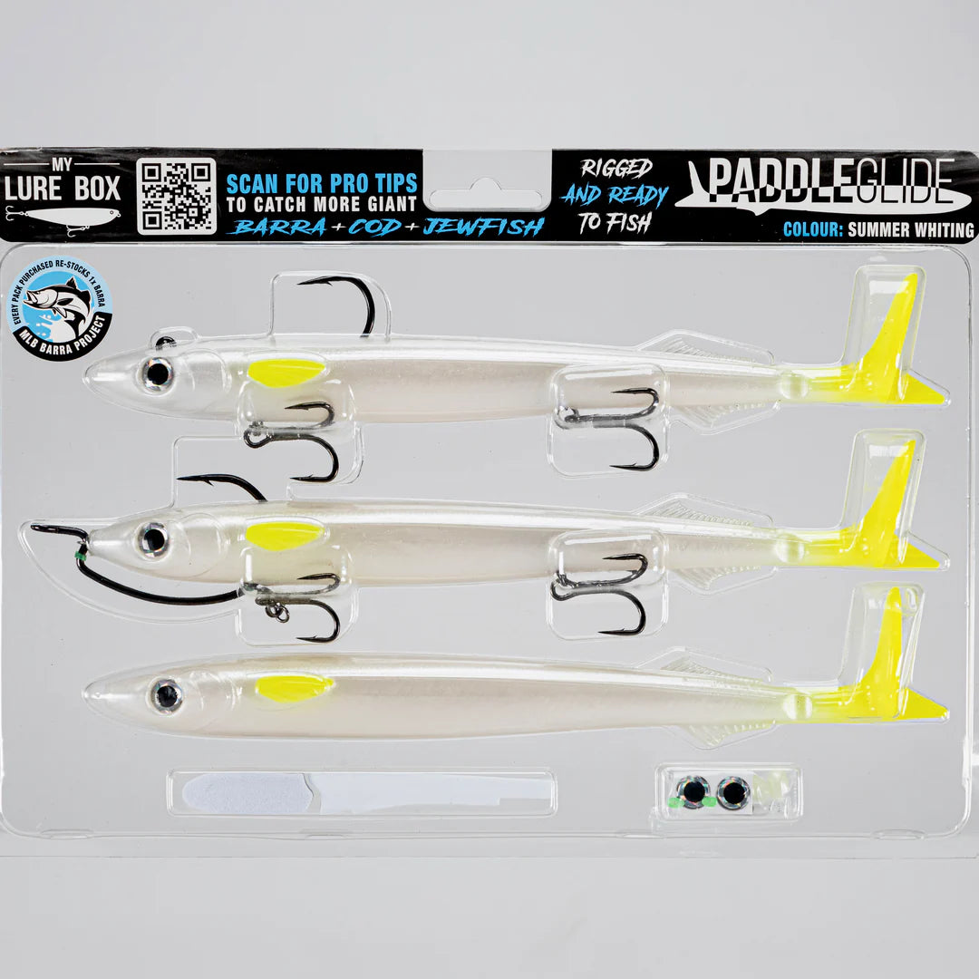 My Lure Box Paddle Glide Soft Plastic Lure