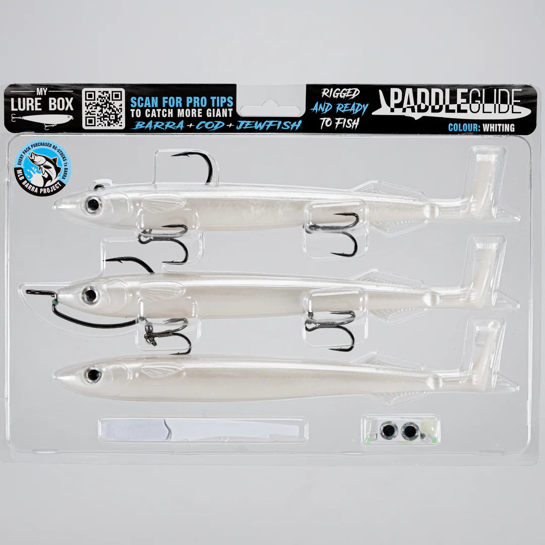 My Lure Box Paddle Glide Soft Plastic Lure