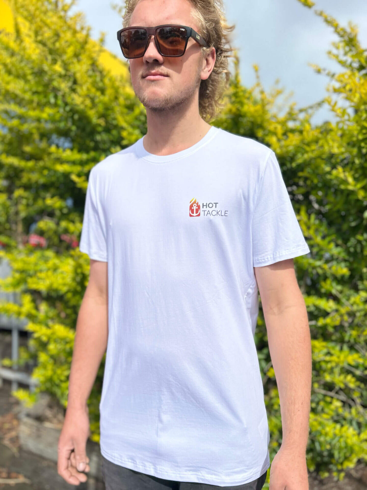 Hot Tackle White OG T-Shirt