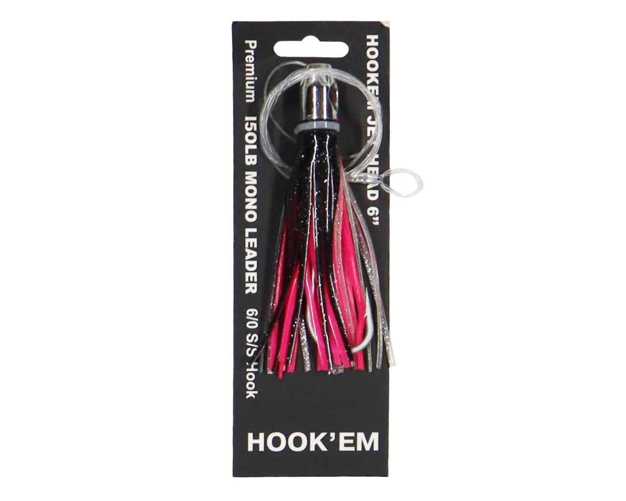 Hook Em Jet Head Lure Pre Rigged