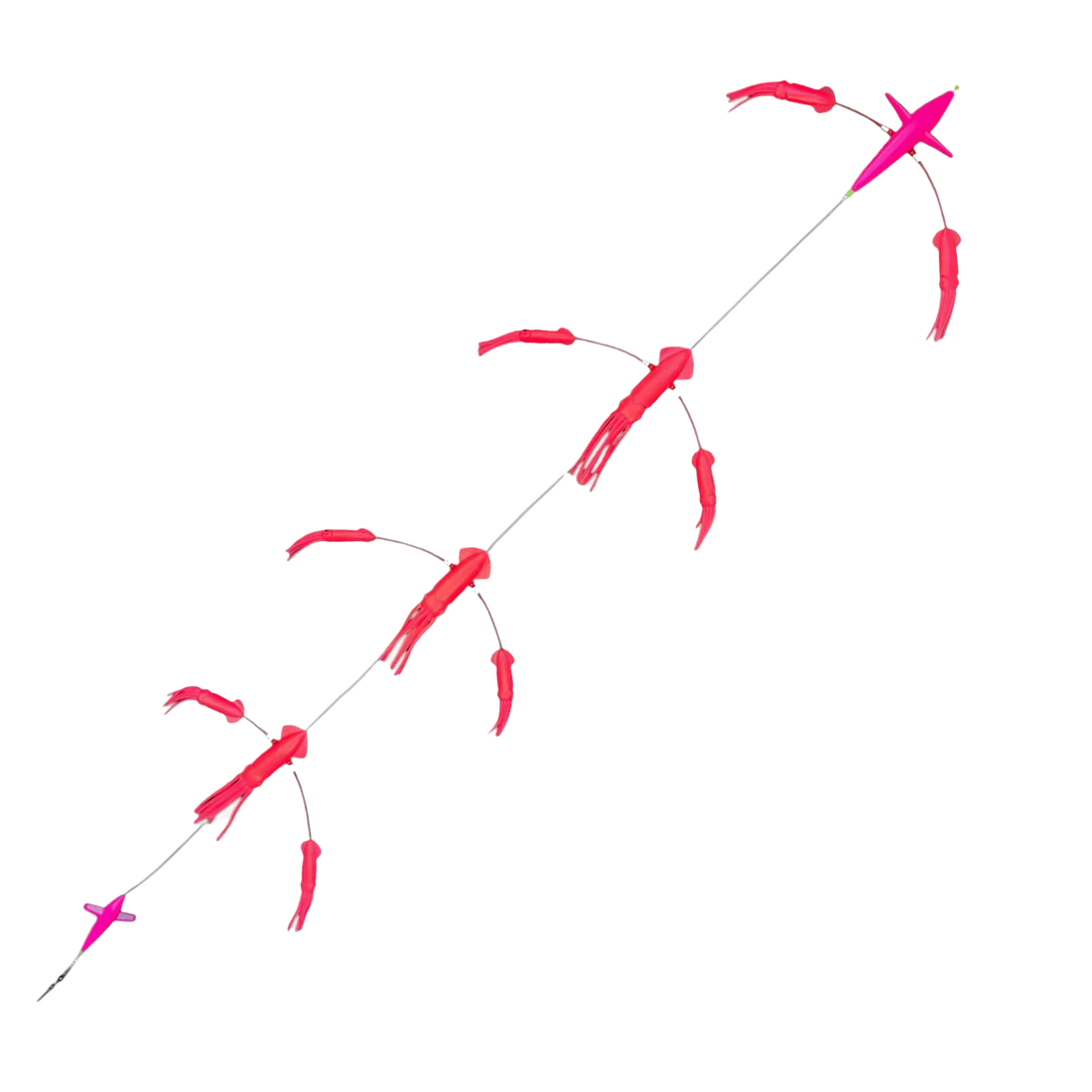 Hot Tackle Flip Flop Surface Teaser - 7in Exciter Birds - Pink