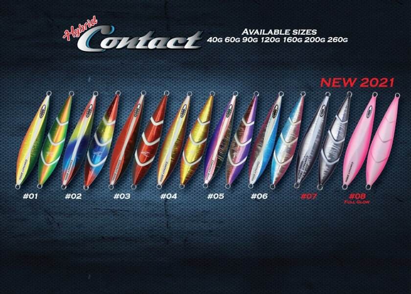 Oceans Legacy Hybrid Contact Jig Rigged 120g