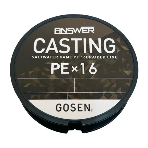 Gosen Answer 16 Ply Light Green Braid 300m