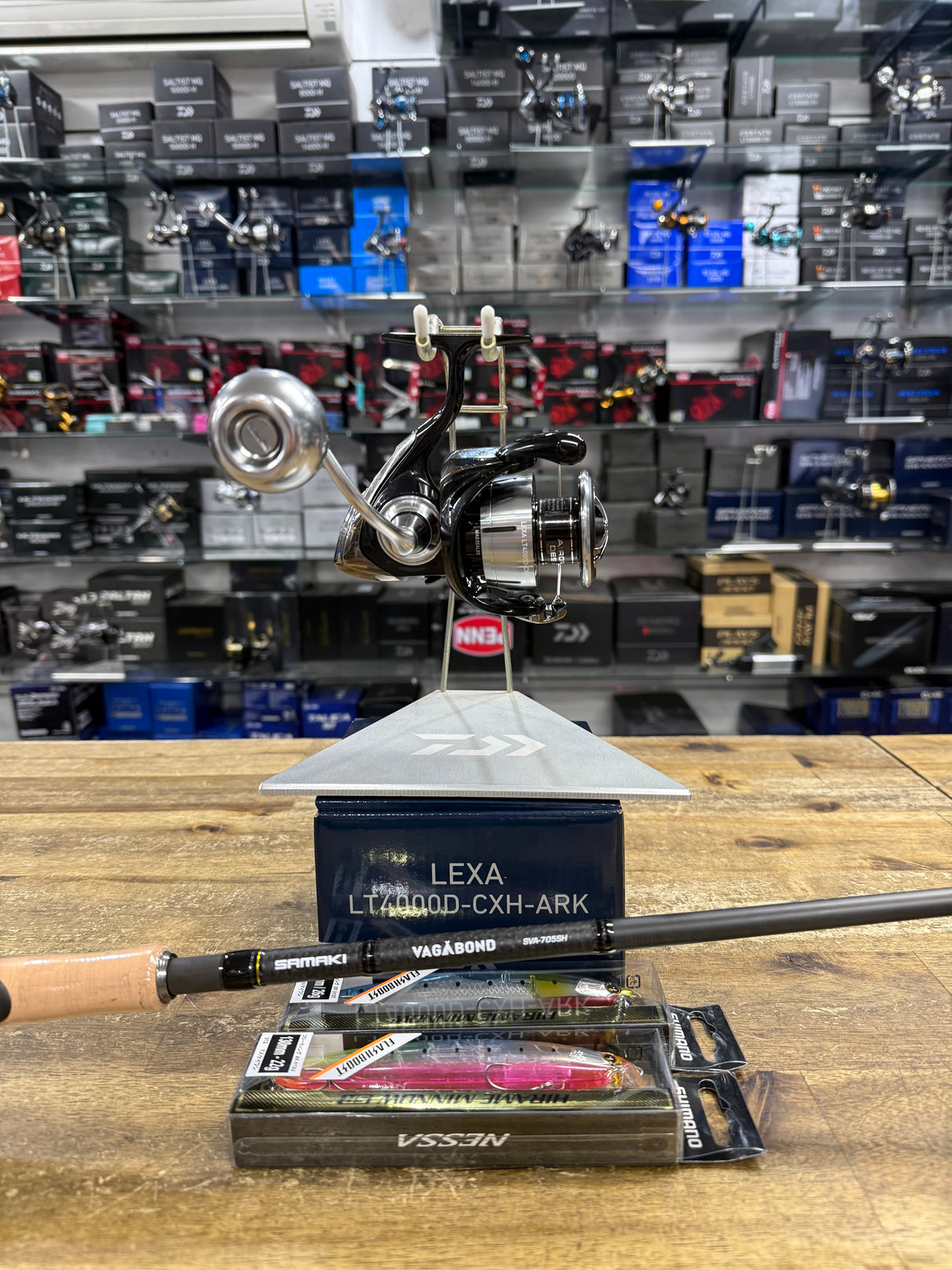 Samaki Vagabond and Daiwa Lexa Travel Combo