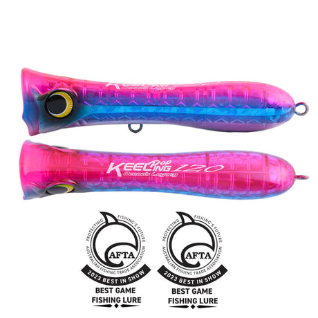 Oceans Legacy Keeling Pop 140mm Rigged Popper