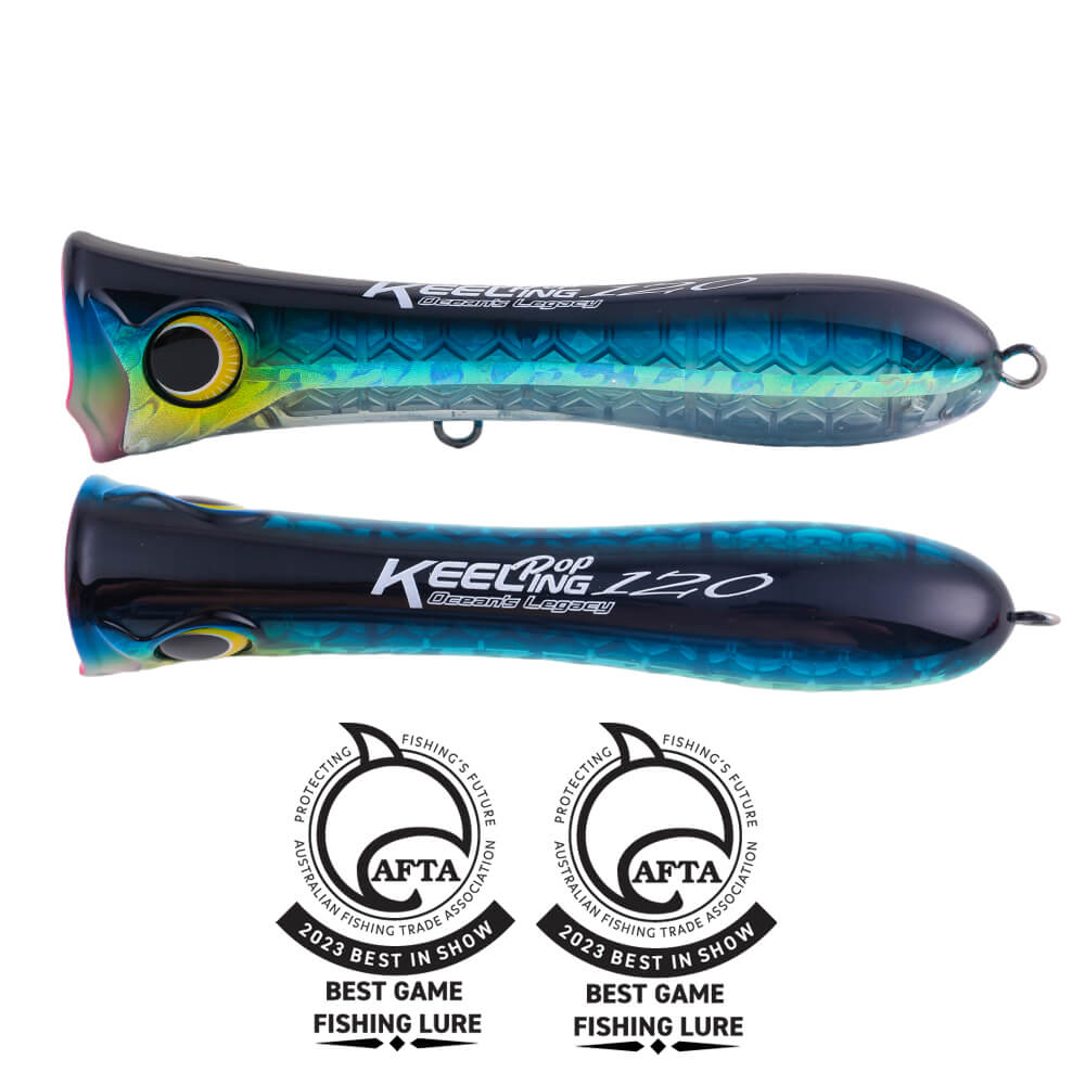Oceans Legacy Keeling Pop 190mm Unrigged Popper