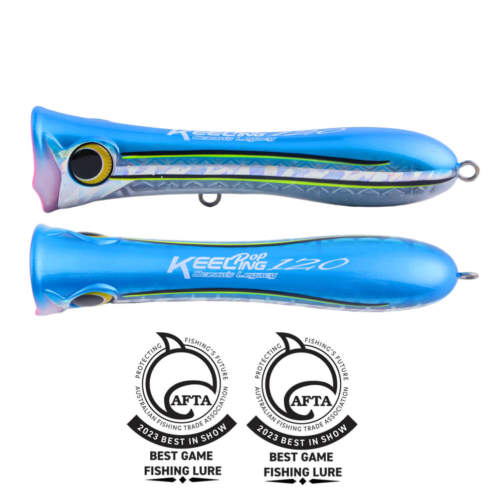 Oceans Legacy Keeling Pop 170mm Unrigged Popper