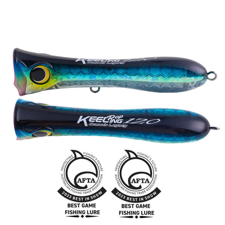 Oceans Legacy Keeling Pop 120mm Rigged Popper
