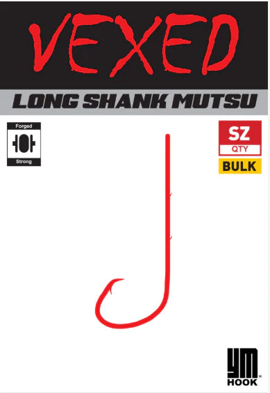 Vexed Long Shank Mutsu Circle Hook Bulk - 50pk