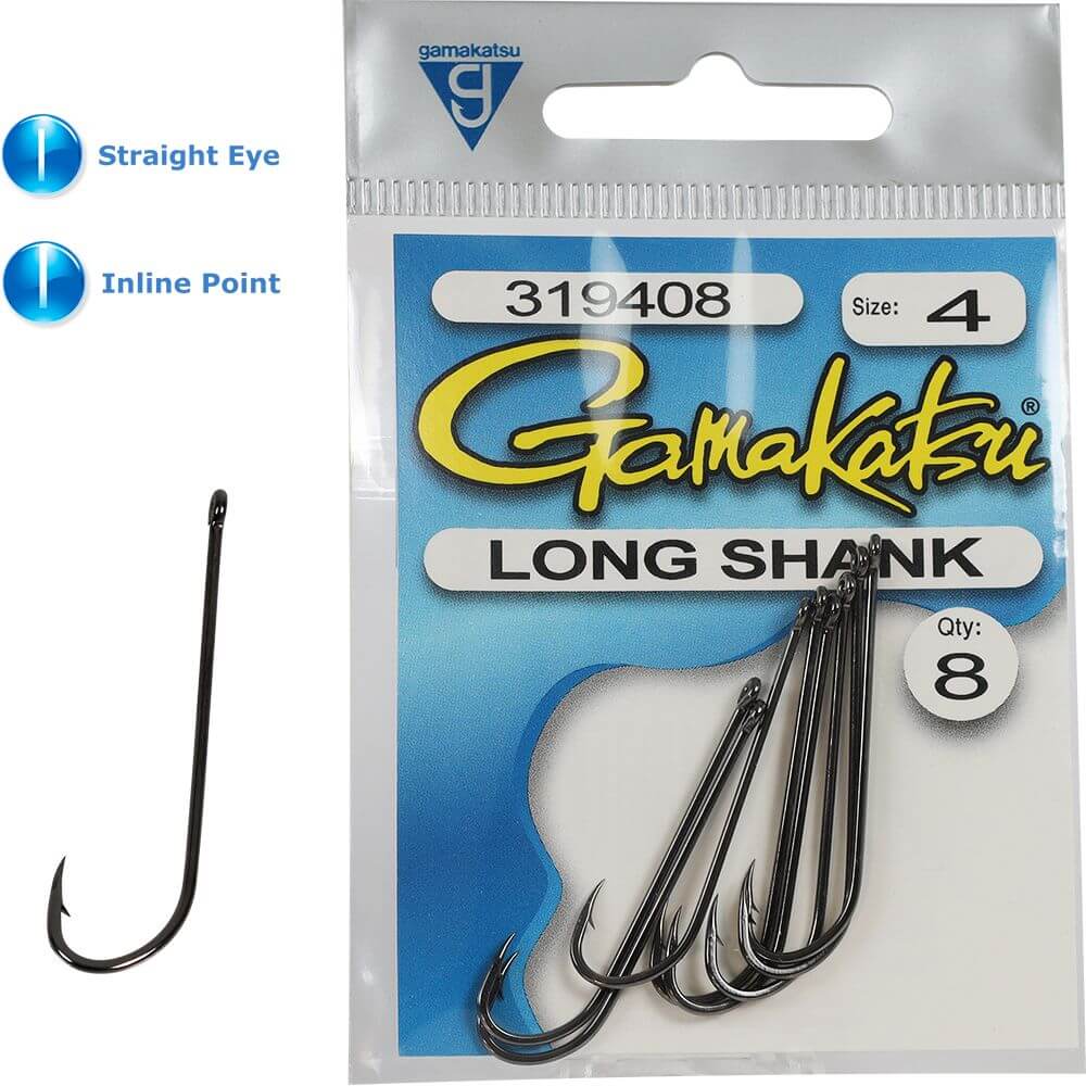 Gamakatsu Long Shank Hooks