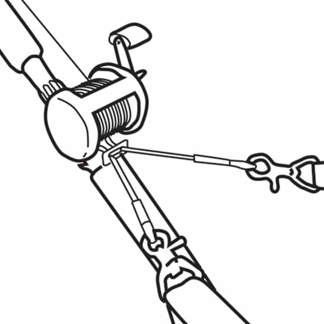 Black Magic Light Tackle Harness Adaptor