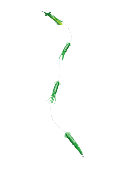 Black Pete Mouldcraft Daisy Chain STD Bird With 3 x 9in Squid