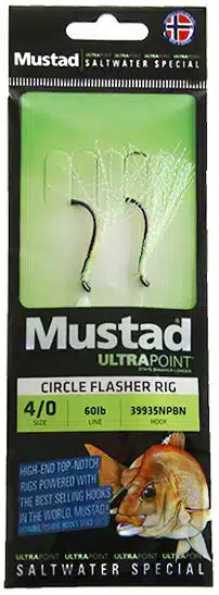 Mustad Ultrapoint Circle Flasher Rig
