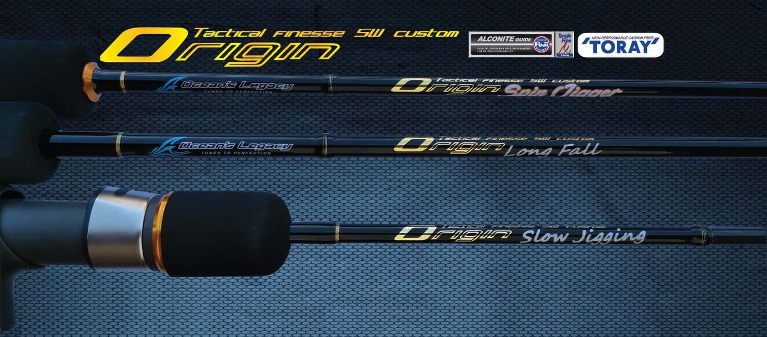 Oceans Legacy Origin Slow Jigging Rods