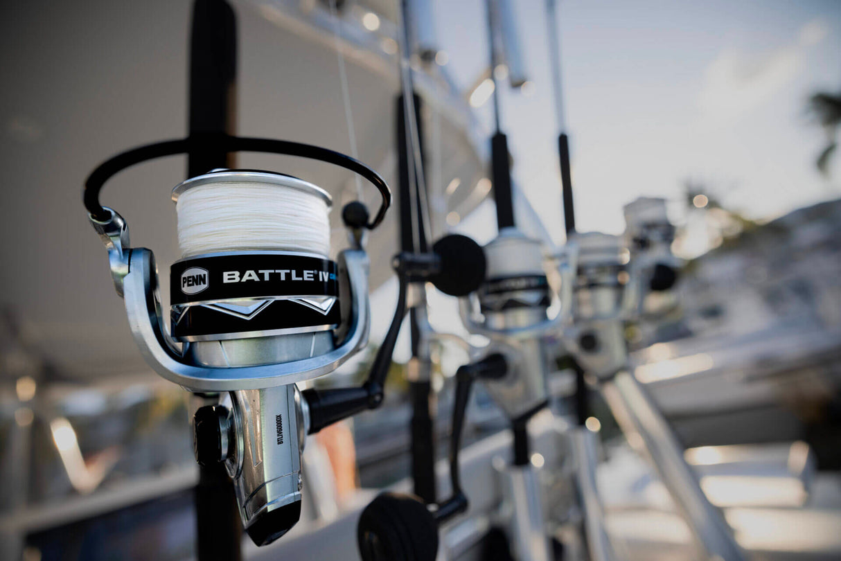 Black Friday Week 2 #9 - Penn Battle IV DX Spin Reel with free Battle Elite Rod!