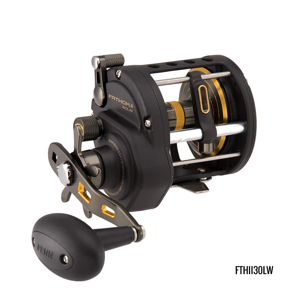 Penn Fathom II Level-Wind Overhead Reel