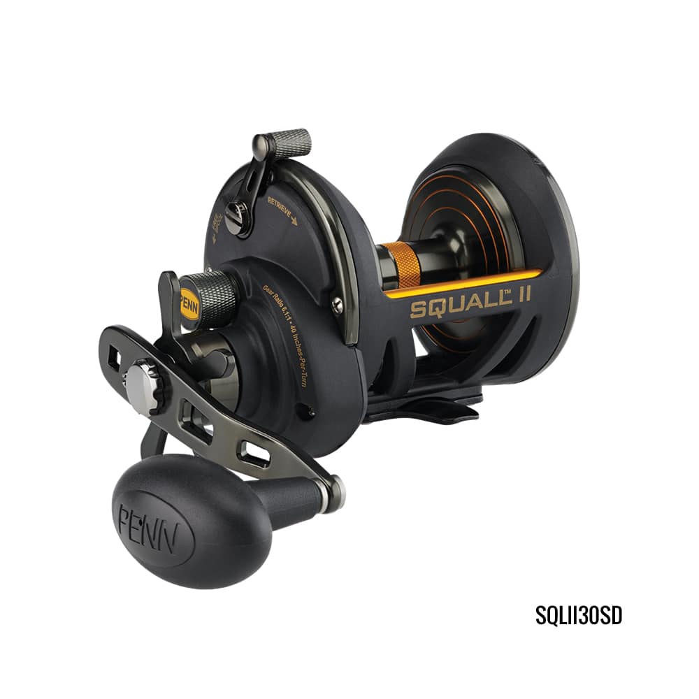 Penn Squall II Star Drag Overhead Reel