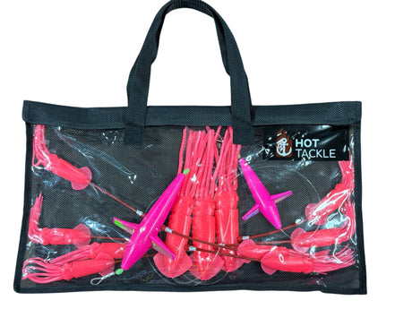 Hot Tackle Flip Flop Surface Teaser - 7in Exciter Birds - Pink