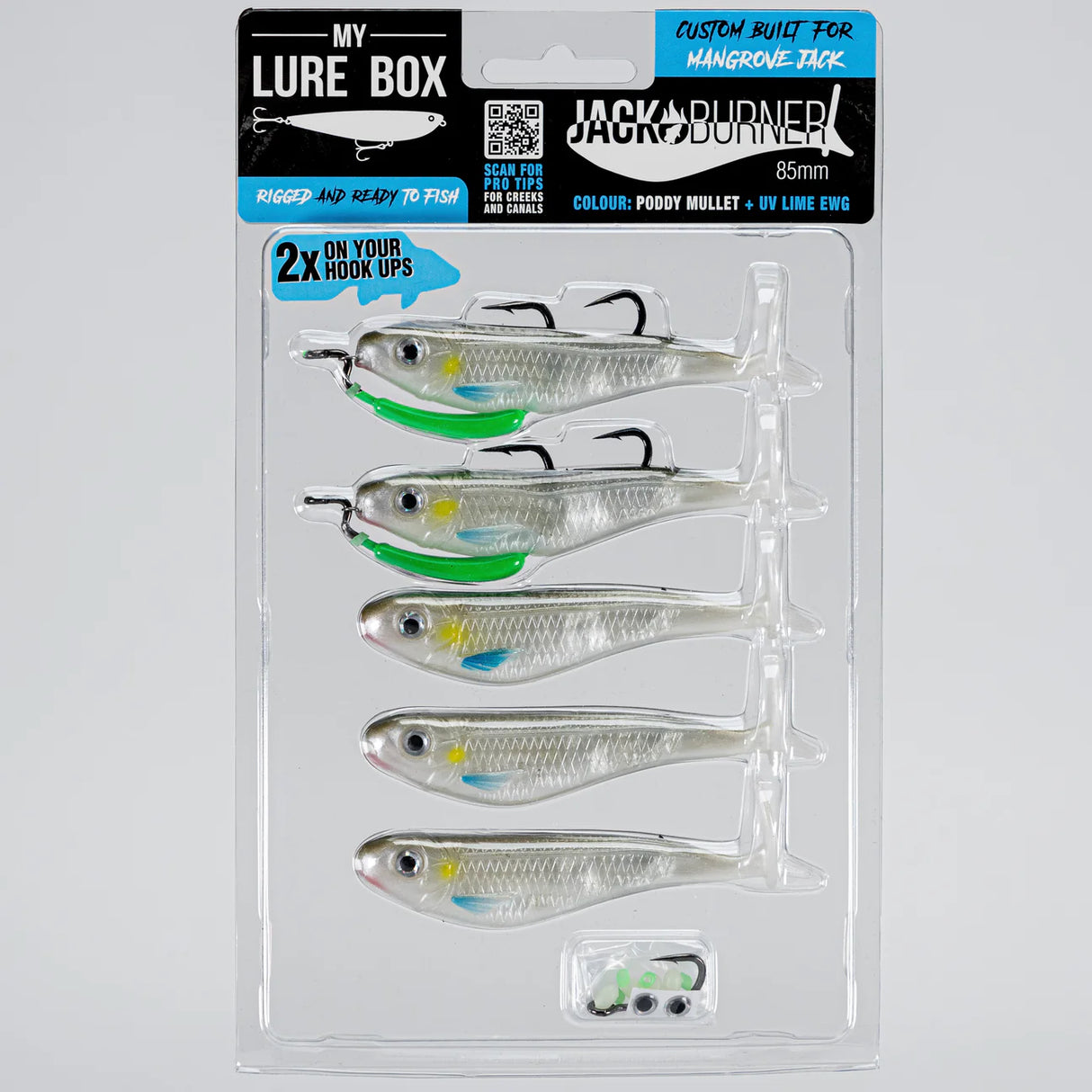 My Lure Box Jack Burner Soft Plastic Lure 85mm