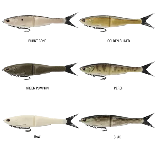 Berkley Powerbait Nessie Soft Glide Bait Sinking 5in