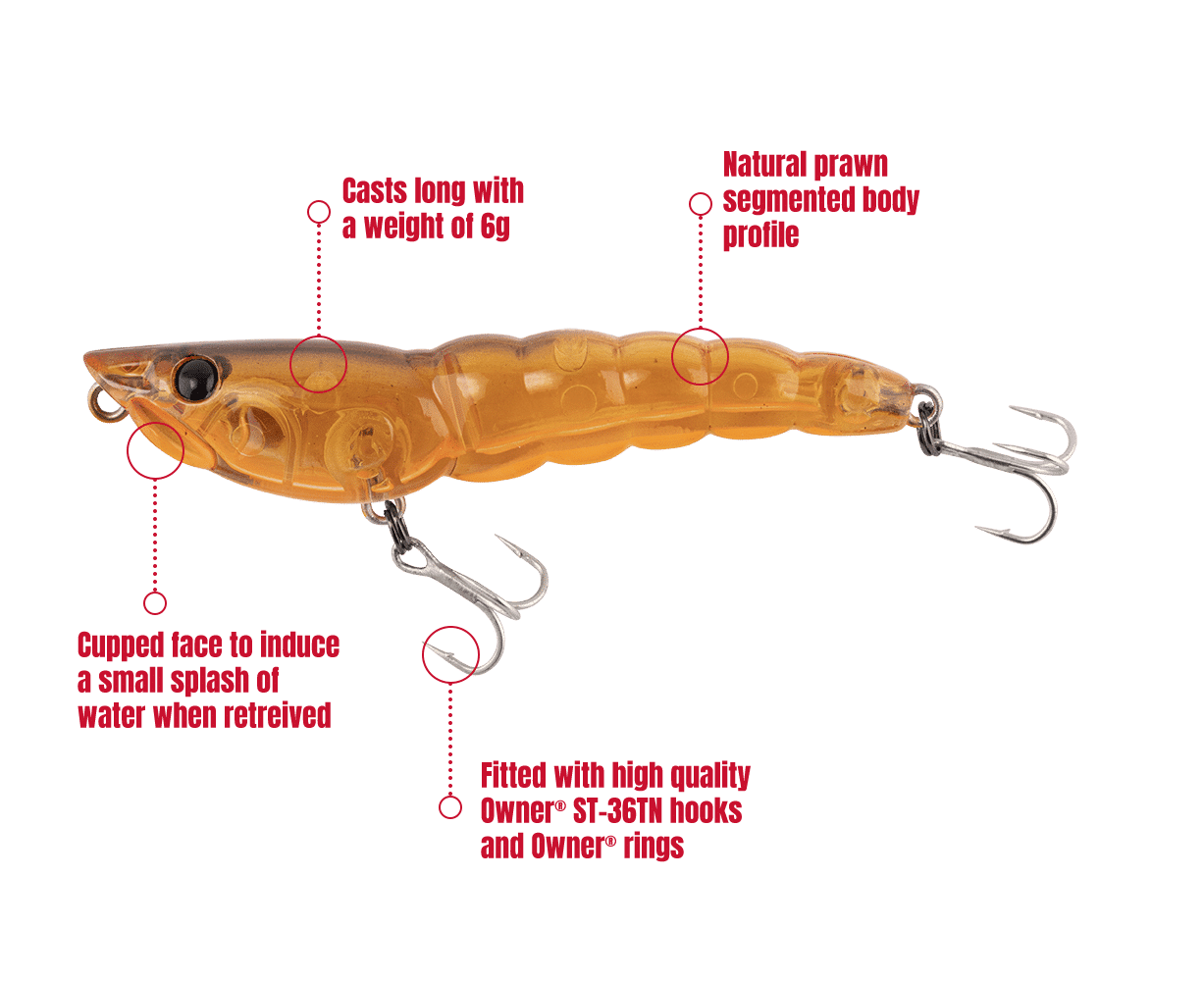 Berkley Pro-Tech Prawn Walker 75mm