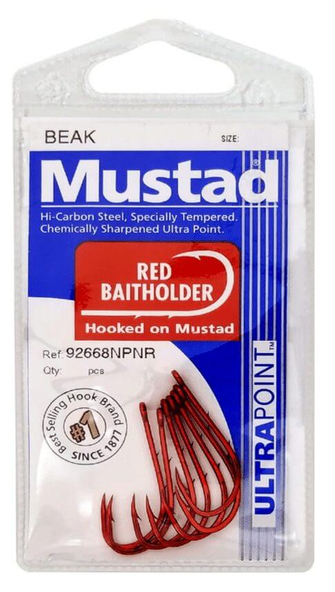Mustad Red Baitholder Beak