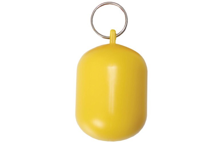 RWB Yellow Key Float w/ Stainless Clip