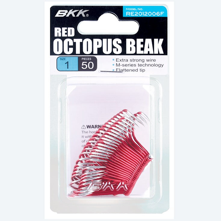 BKK Octopus Beak Hooks - 25 Pack