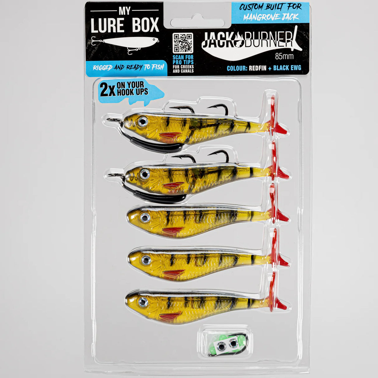 My Lure Box Jack Burner Soft Plastic Lure 85mm