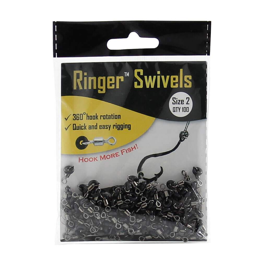 Turner Tackle Ringer Swivels Size 2 Qty 100