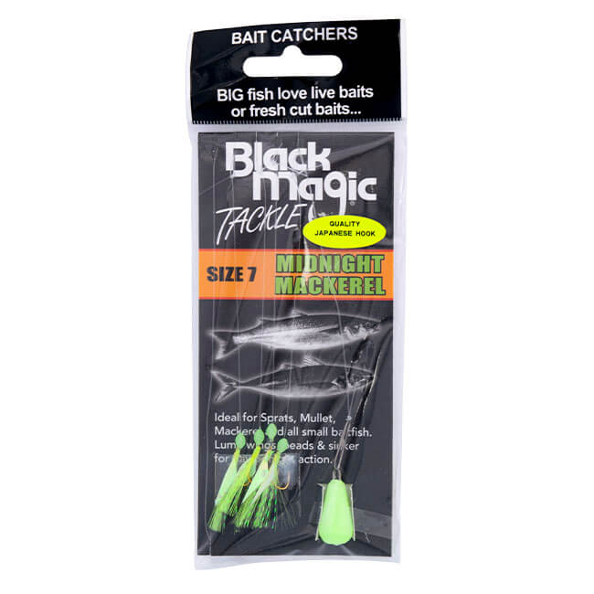 Black Magic Sabiki Midnight Mackerel