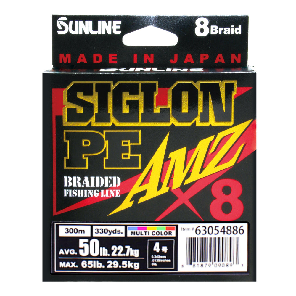 Sunline Siglon PEx8 AMZ Multicolour Braid 300m