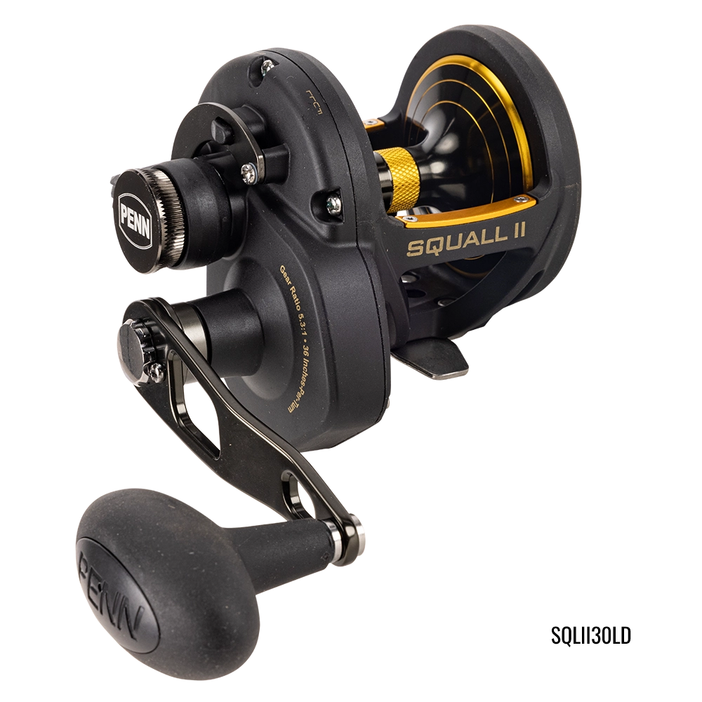 Penn Squall II Lever Drag Overhead Reel