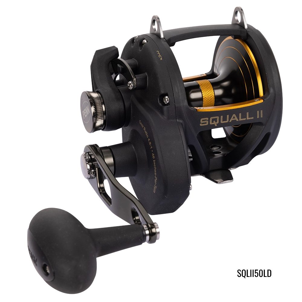 Penn Squall II Lever Drag Overhead Reel