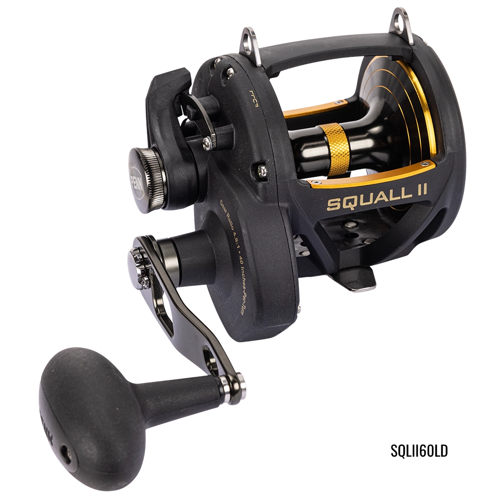 Penn Squall II Lever Drag Overhead Reel