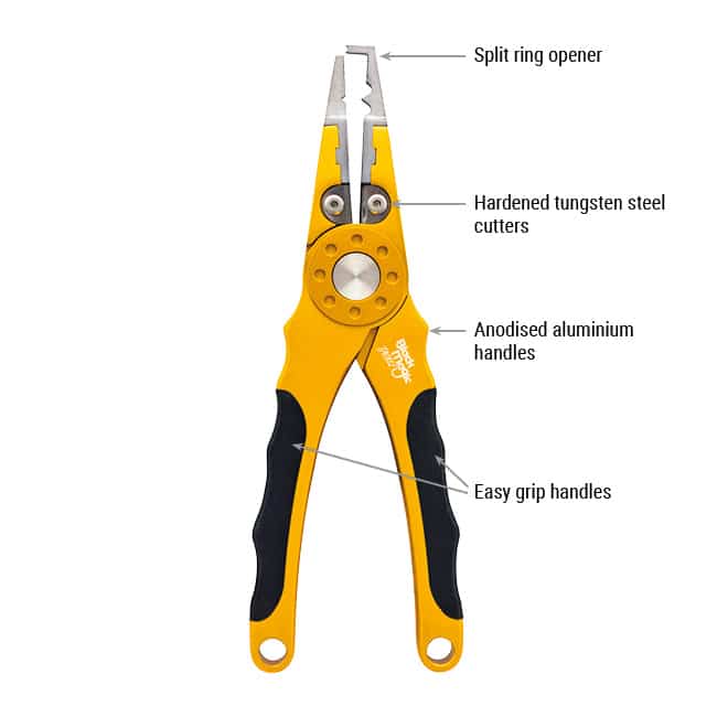 Black Magic Split Ring Pliers - Gold