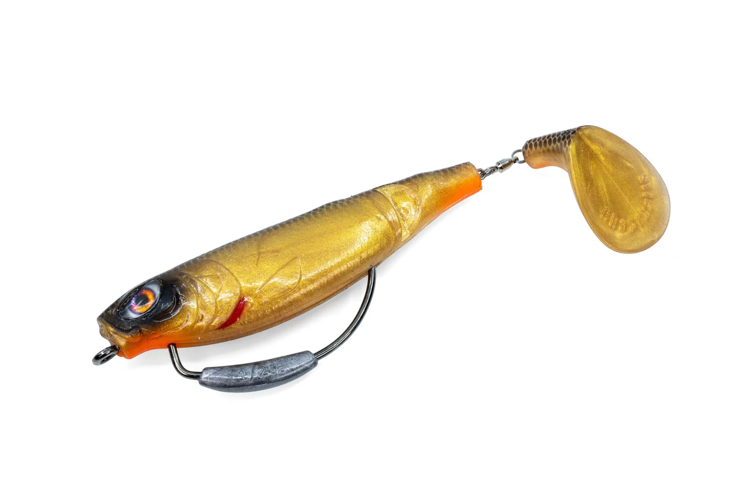 Chasebaits The Swinger 90mm Rigged Weedless Soft Plastic Swimbait