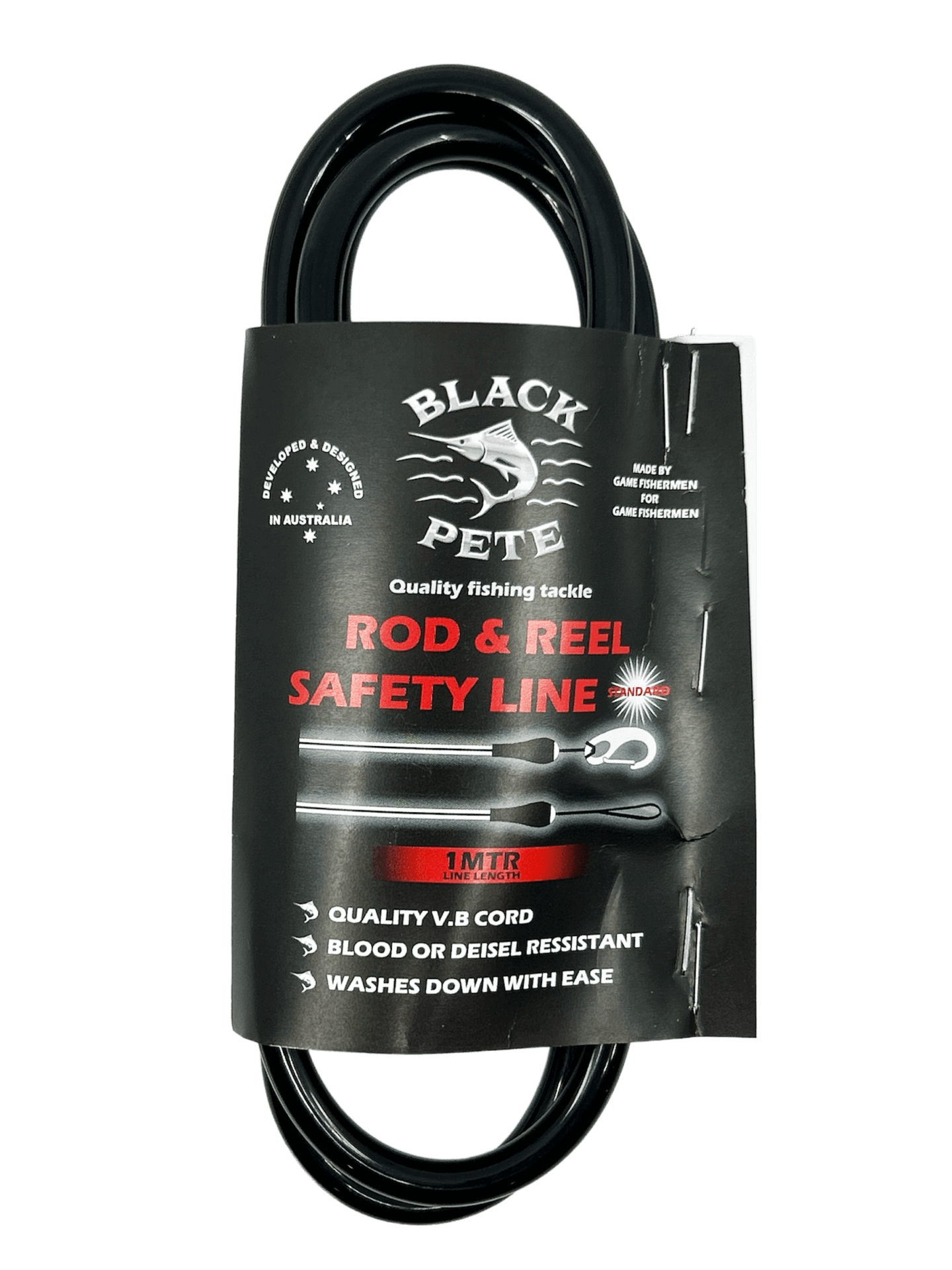 Black Pete Rod And Reel Safety Line