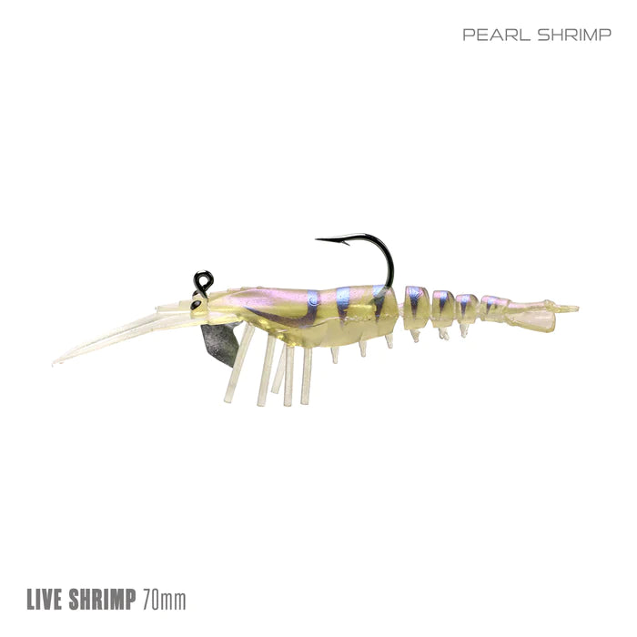 Samaki Live Shrimp 75mm Rigged Soft Plastic