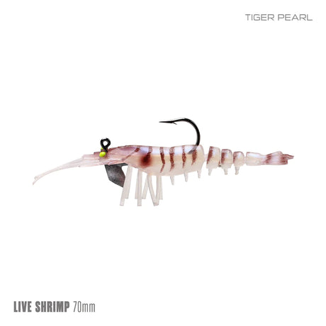 Samaki Live Shrimp 75mm Rigged Soft Plastic