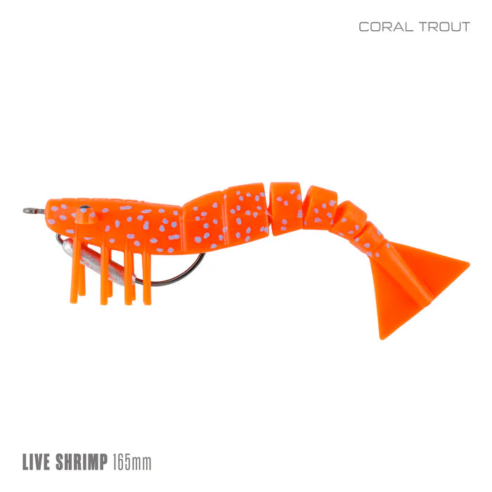 Samaki Live Shrimp 165mm Rigged Soft Plastics