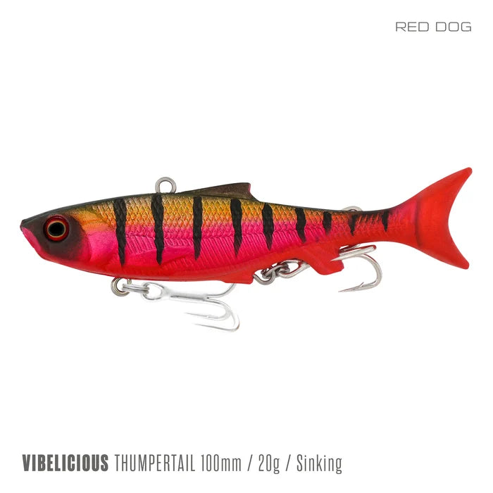 Samaki Vibelicious Thumper 100mm Soft Vibe