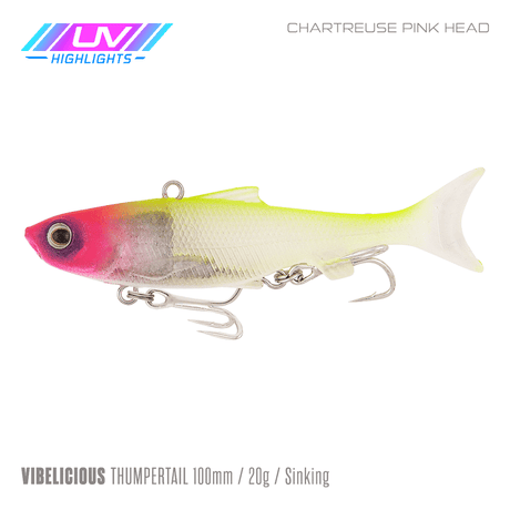 Samaki Vibelicious Thumper 100mm Soft Vibe