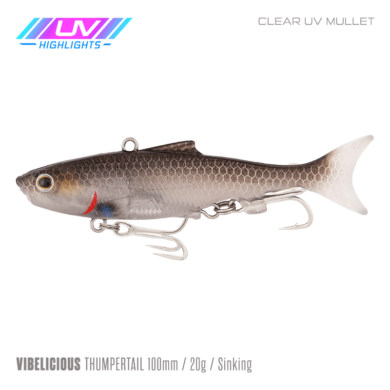 Samaki Vibelicious Thumper 100mm Soft Vibe