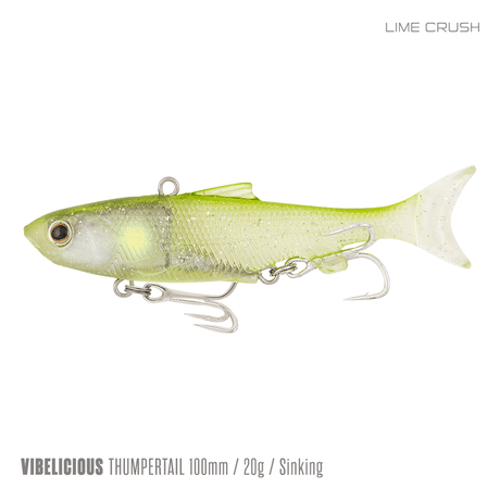 Samaki Vibelicious Thumper 100mm Soft Vibe