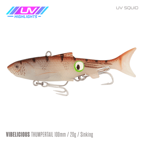 Samaki Vibelicious Thumper 100mm Soft Vibe