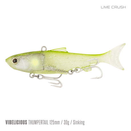Samaki Vibelicious Thumper 125mm Soft Vibe