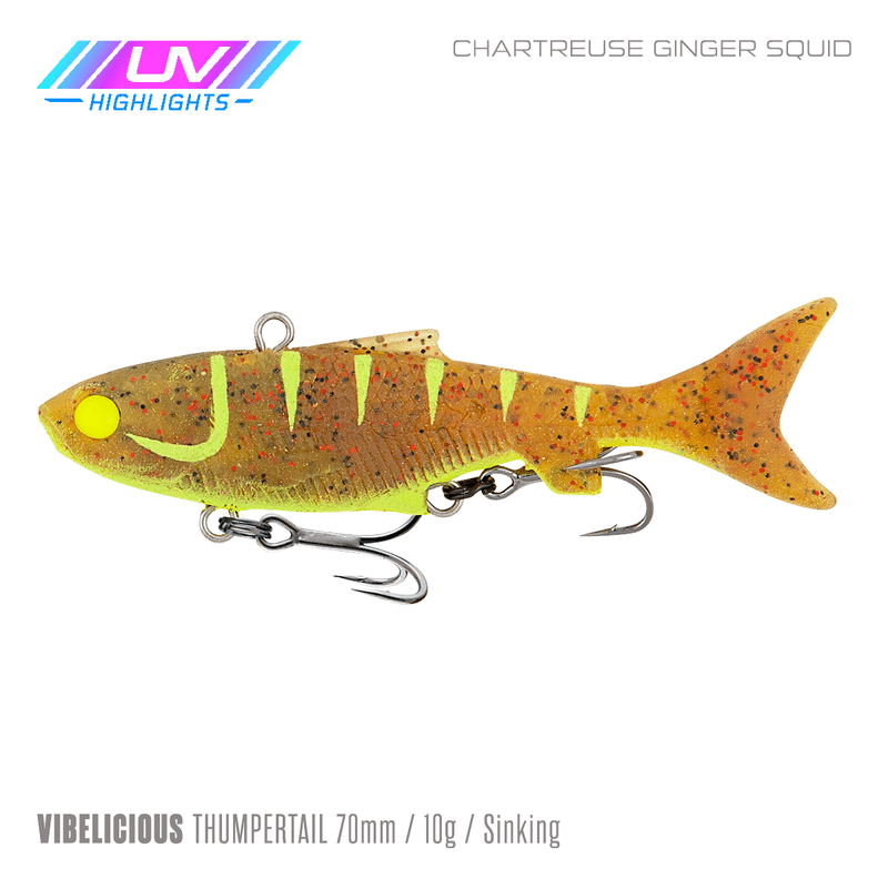 Samaki Vibelicious Thumper 70mm Soft Vibe
