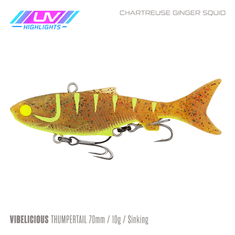 Samaki Vibelicious Thumper 70mm Soft Vibe